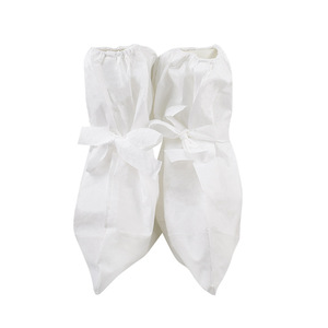 Kangkejian disposable cleanroom protective <b>boot</b> <b>covers</b>, SF coated dustproof and non-slip shoe <b>covers</b>, for cleanroom protection. - Product Image 3
