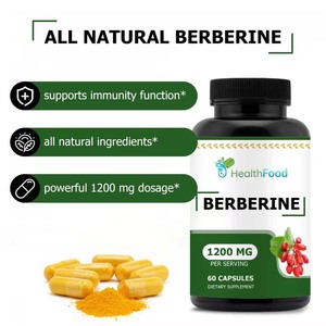 Capsules de berbérine populaires en gros avec hypromellose : soutiennent la fonction immunitaire et favorisent une cholestérolémie saine - Product Image 6