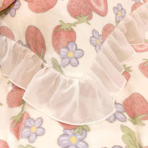 アメリカンスタイル花柄刺繍ベッドシーツとスカートセット防水フランネルフリース家庭用 - Product Image 3