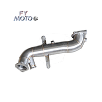 Knalpot Downpipe untuk Alfa Romeo Giulia 200P/280P 2.0T 2017 +