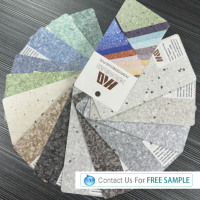 1.5mm 2.0mm 3.0mm anti-bactérien colle vers le bas carrelage vinyle PVC revêtement de sol rouleau pour hôpital salle de soins infirmiers