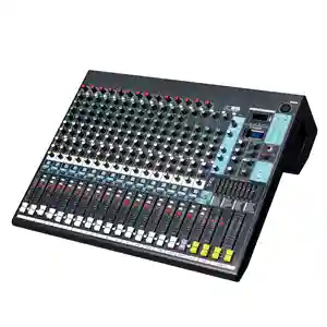 QX20 professionale MP3 ingresso per Computer integrato 99 effetto riverbero Mixer Audio digitale a 20 canali