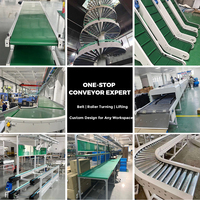 Sistema de Transporte de Cadena de Acero al Carbono Programado por PLC Universal de 380V 50Hz, Línea de Maquinaria Química, Elevador Vertical para Plantas
