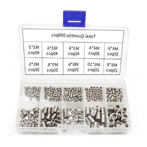 OKYN251030-47 Kit de Surtido de Tornillos de Máquina de Cabeza Plana de Acero Inoxidable 304 para Muebles y Electrónica - Product Image 3