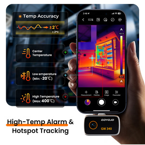 <span class=keywords><strong>Termocamera</strong></span> 512x384 Super Risoluzione, <span class=keywords><strong>Termocamera</strong></span> a Infrarossi 256x192 per Dispositivi IOS <span class=keywords><strong>iPhone</strong></span> Serie 17/16/15 e Android - Product Image 3