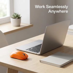Souris sans fil tri-mode Bluetooth 5.0 + 2.4G + souris de jeu filaire de type C avec défilement ultra-rapide pour le passage entre plusieurs appareils - Product Image 5
