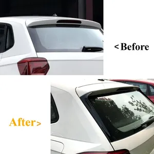 สปอยเลอร์หลังคาท้ายรถยนต์ Oettinger สำหรับ POLO MK6 ปี 2019 2020 2021 2022 ปีกหลังแบบติดตั้งถาวร อุปกรณ์ตกแต่งรถยนต์ - Product Image 2
