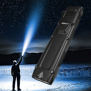 Портативный ультра-тонкий 3100 люмен светодиодный тактический фонарик перезаряжаемый с одним ключом вспышки водонепроницаемый дизайн USB зарядка - Product Image 2