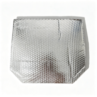 Sac isotherme en aluminium à bulles, étanche et auto-scellant pour aliments congelés, fruits de mer, transport en chaîne du froid, certifié CE