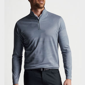 All'ingrosso Custom Premium Quick Dry <span class=keywords><strong>Camo</strong></span> 1/4 Zip Pullover Quarter Zip Pullover giacca da Golf - Product Image 2