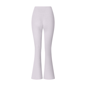Pantalon moulant de sport micro-évasé à taille haute pour femmes européennes et américaines pour l'automne et l'hiver Nouveaux leggings évasés transfrontaliers - Product Image 3