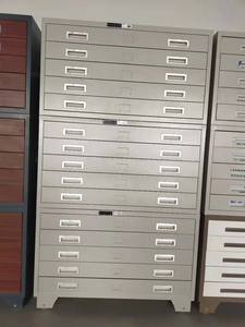 Multi-Drawers Modern Metal A0/A1 Size File Cabinet for Workshop and Home <strong>Office</strong> Paper/<strong>Drawing</strong>/Map Storage - Product Image 3
