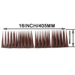 Dispositif anti-chats et anti-oiseaux à épines solides de 10 cm de haut et de bas, filet anti-insectes et anti-moustiques efficace pour les fermes et les jardins - Product Image 3