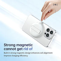 Chargeur sans fil magnétique rapide Qi2.2 certifié 25W en gros pour iPhone 17 et Samsung