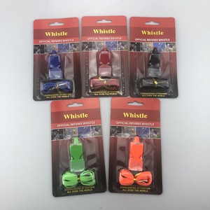 Haonan Department Store Whistle Plastic Official Referee Whistle With Lanyard For Sports Events - Product Image 1