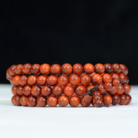 108 perles Mala Long collier de perles mala de méditation yoga collier de perles Mala avec gland en bois de santal collier de perles en vrac