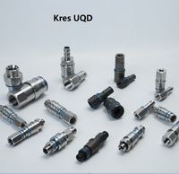 Raccord rapide universel KRES Canada UQD en acier inoxydable pour l'énergie, l'exploitation minière, les centres de données, le refroidissement liquide, garantie 1 an
