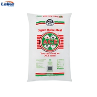 Sac tissé en PP laminé BOPP personnalisé pour farine, blé, maïs, riz, 5kg, 10kg, 25kg, 40kg, 50kg, dimensions du sac d'emballage pour farine
