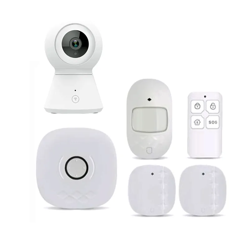 Wif minii Smart Tuya 360 Alexa 1080P telecamera di rete IP telecamera di rete Tuya Wireless Ptz telecamera di sicurezza CCTV