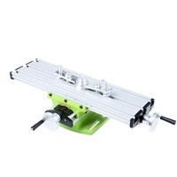 Mini table de travail coulissante pour perceuse à colonne, table transversale de fraisage, étau de fraisage, support de perceuse d'établi