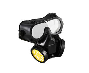 <span class=keywords><strong>Large</strong></span> Field Vision Gummis chutz masken Staub maske zum Schleifen Sprüh lackieren Gasmaske für den Bau-High Respirator - Product Image 6