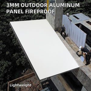 Panel Compuesto de Aleación de Aluminio PuloMax Moderno para Exteriores, 3 mm, 1220*2440 mm, Ignífugo, Grado A2, Ligero, Recubierto de PVDF/PE - Product Image 2