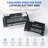 BMS Modular de Litio de Alto Voltaje 144S EC-HV con Pantalla LCD de 4.3 Pulgadas y CAN RS485 para Sistemas de Almacenamiento de Energía y PCBA de Power Bank
