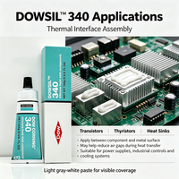 DOWSIL 340 Blanc 142g Pâte thermique en silicone à haute conductivité thermique pour le refroidissement des semi-conducteurs du processeur