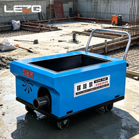Pompe à béton électrique à vis, portable, pour coulage de structures secondaires, machine de transport de mortier pour chantier de construction