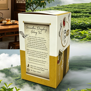 Custom Eco-Friendly White Cardboard <strong>Box</strong> High-Quality <strong>Tea</strong> <strong>Gift</strong> <strong>Box</strong> UV Printing <strong>Box</strong> for <strong>Herbal</strong> <strong>Tea</strong> Bag - Product Image 6