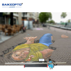 Impresora de suelo UV 3D para decoración de suelo, impresora de espacio de estacionamiento con grafiti en el suelo, impresora de suelo, pantalla de 1/2" - Product Image 5