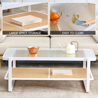 Quantité minimale de commande Nouveau matériel table basse infinity avec vente en gros d'usine
