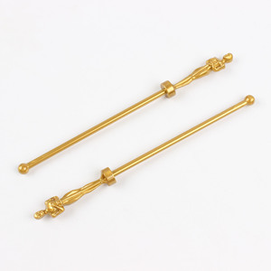 Agitadores de Cócteles con Temática de Óscar, Chapados en Oro, Reutilizables, Accesorios de Bar - Product Image 2