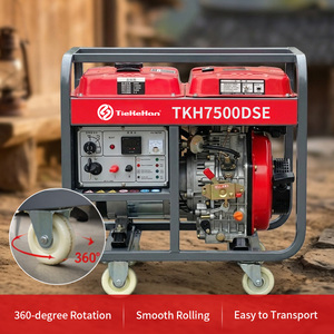 Generadores Portátiles Diésel TKH7500DSE para Hogar/Exterior/Industrial de 6KW 6.5KW - Product Image 3