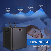 Machine de refroidissement d'eau pour spa de plongée froide 1HP Therapy, refroidisseur de bain de glace