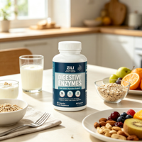Enzymes digestives GMP en marque blanche avec prébiotiques et probiotiques, soutien à la santé intestinale pour adultes, OEM MOQ 50 boîtes