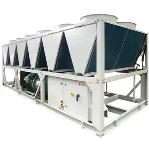Nouvelle pompe à chaleur industrielle à vis à air refroidi de type immergé, certifiée AHRI, haute performance, moteur de refroidisseur à vis de haute qualité, certifié AHRI - Product Image 3