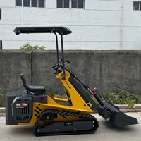 Livraison gratuite de la petite chargeuse à chenilles T390 Logistics Warehouse Material Handling Wheeled Loader Livré avec une garantie d'un an