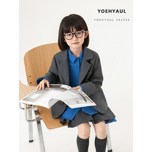 YOEHYAUL CD1370 Conjuntos <span class=keywords><strong>de</strong></span> <span class=keywords><strong>Ropa</strong></span> <span class=keywords><strong>para</strong></span> Niñas <span class=keywords><strong>Adolescentes</strong></span> <span class=keywords><strong>Estilo</strong></span> Colegial, Conjunto <span class=keywords><strong>de</strong></span> Camisa <span class=keywords><strong>de</strong></span> Manga Larga, Chaqueta y Falda <span class=keywords><strong>para</strong></span> Niñas - Product Image 2