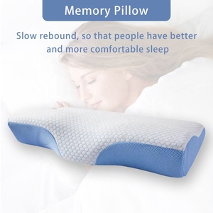 Bantal Tidur Ergonomis Adjustable Butterfly Memory Foam Orthopedic <span class=keywords><strong>Cervical</strong></span> untuk Meredakan Nyeri - Product Image 3