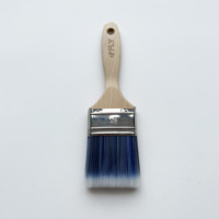 Ensemble de pinceaux de peinture de qualité bricolage de haute qualité Filament synthétique chinois manche en bois virole en acier inoxydable poils naturels pour le polissage