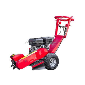 High Power Forestry Wood Stump Tree Root Removal <b>Machine</b> Construction Retail Featuring Essential Gear Bearing Timber Trailer - Product Image 4