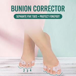 Séparateur d'orteils, correcteur de <span class=keywords><strong>hallux</strong></span> <span class=keywords><strong>valgus</strong></span> pour adultes, correction orthopédique des gros et petits orteils, peut être porté dans les chaussures - Product Image 1