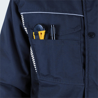Chaqueta de Seguridad Reflectante de Alta Visibilidad para Trabajo, Chaquetas de Seguridad Reflectantes Ignífugas de Alta Calidad al por Mayor
