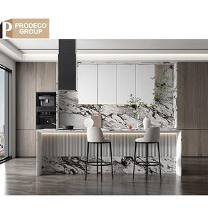 Prodeco nhà bếp trung đảo bảng với lưu trữ Modular giá Nhà Bếp Đựng thức ăn tủ cho căn hộ - Product Image 5