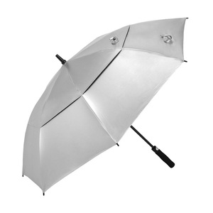 Parapluie de 27 pouces entièrement automatique à manche droit, double couche, grand format, 8 baleines, pour hôtels, cadeaux d'affaires, résistant aux intempéries et au soleil - Product Image 5