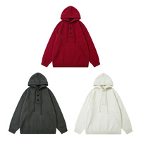 2025 pull à capuche pour hommes rétro Style américain unisexe haute qualité tricoté haut avant Anti-boulochage pour automne hiver Style paresseux