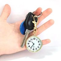 Jam Saku Baru Dengan Gantungan Kunci Carabiner Promosi Jam Tangan Perawat Dokter Custom Dengan Liontin Jam Tangan Hadiah Anak