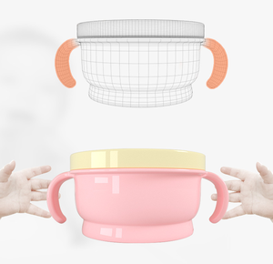 Produits préscolaires double poignée snack <span class=keywords><strong>tasse</strong></span> <span class=keywords><strong>anti</strong></span>-déversement bébé biscuit petit bol - Product Image 6
