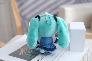 Peluche de <span class=keywords><strong>Hatsune</strong></span> <span class=keywords><strong>Miku</strong></span> de 12 cm, Lindo Juguete de Peluche, Llavero de Dibujos Animados, Colgante para Bolsa, Muñeca de Máquina de Garras - Product Image 5